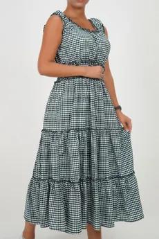 پیراهن بلند نخی زنانه