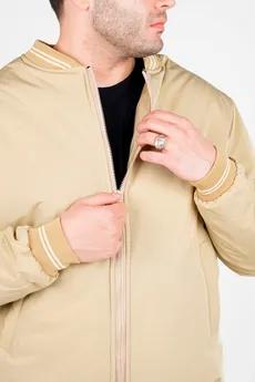 کاپشن کتان یقه ایستاده مردانه