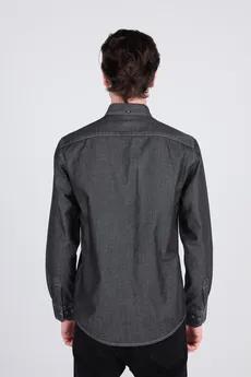 پیراهن آستین بلند جین مردانه جیبدار