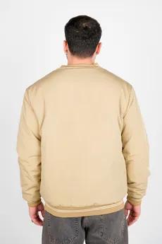 کاپشن کتان یقه ایستاده مردانه