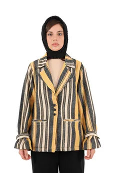 کت یقه انگلیسی زنانه جیب فیلتو