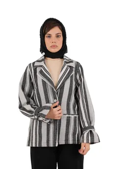 کت یقه انگلیسی زنانه جیب فیلتو