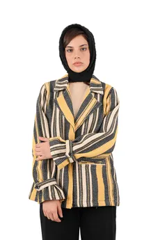 کت یقه انگلیسی زنانه جیب فیلتو