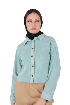 کت کوتاه مخمل زنانه