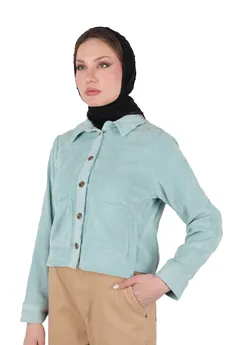 کت کوتاه مخمل زنانه
