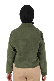 کت کوتاه مخمل زنانه