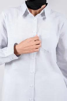 شومیز آستین بلند یقه دار زنانه