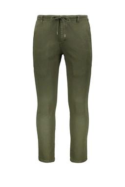 شلوار کتان کمرسرخود رنگ سبز تیره از برند پاتن جامه خرید آسان و ارسال رایگان. 