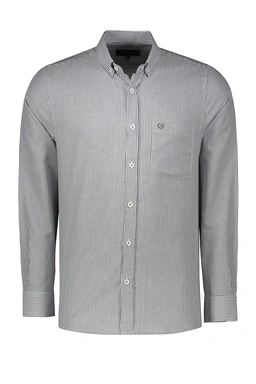 خرید پیراهن راه راه آستین بلند مردانه از برند پاتن جامه. ارسال رایگان پیراهن به سراسر کشور.