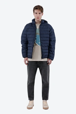 کاپشن با جنس شمعی مردانه ، خرید کاپشن ضد آب و بادگیر رنگ سرمه ای