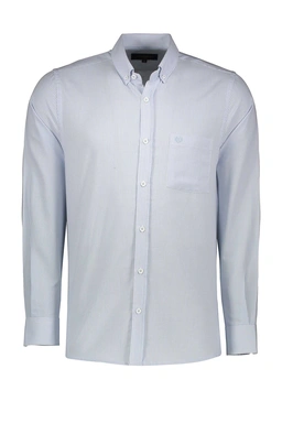 خرید پیراهن آستین بلند طرح راه راه مردانه از برند پاتن جامه. ارسال رایگان پیراهن به سراسر کشور.