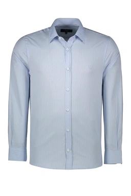 پیراهن آستین بلند رگولار مردانه ، پیراهن یقه برگردانه از برند پاتن جامه ارسال رایگان. 