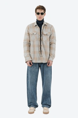 کاپشن پیراهنی چهارخانه مردانه ، کاپشن با آستری کرکی تدی خرید آسان و ارسال رایگان. 