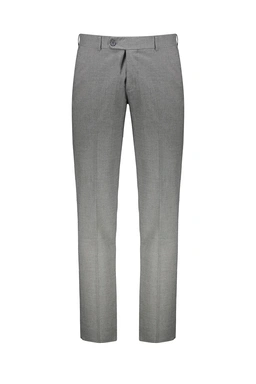 شلوار فاستونی مردانه رنگ طوسی تیره ، جنس شلوار پارچه ای پلی استر پشم از برند پاتن جامه.