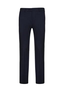 شلوار فاستونی مردانه رنگ سرمه ای تیره ، جنس شلوار پارچه ای پلی استر و ویسکوز از برند پاتن جامه.