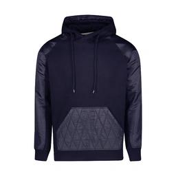 هودی مردانه رنگ سرمه ای  تولید پاتن جامه می باشد. جنس هودی دورس سه نخ می باشد (صد در صد پنبه) قسمت ج