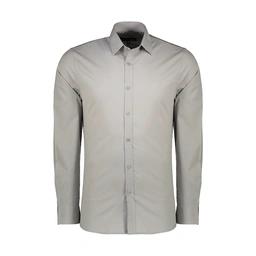 خرید پیراهن آستین بلند کتان مردانه تولید پاتن جامه می باشد. جنس پارچه کتان (97 درصد کتان - 3 درصد کش