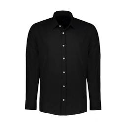 خرید پیراهن مشکی کلاسیک (زیر کتی)  آستین بلند مردانه تولید پاتن جامه می باشد. قیمت مناسب جنس پارچه پ