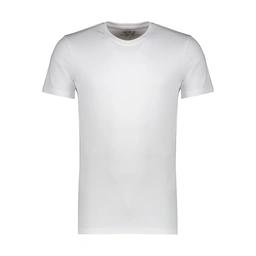 خرید تیشرت آستین کوتاه مردانه از فروشگاه اینترنتی پاتن جامه. تی شرت نخی مردانه ساده رنگ سفید قیمت من