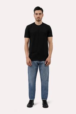 خرید تیشرت آستین کوتاه مردانه از فروشگاه اینترنتی پاتن جامه. تی شرت نخی مردانه ساده رنگ زرد روش