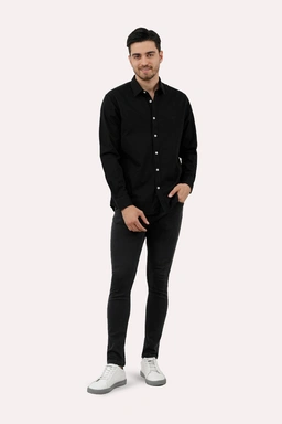 خرید پیراهن کتان مردانه پاتن جامه . قیمت پیراهن آستین بلند از فروشگاه اینترنتی پاتن جامه. 