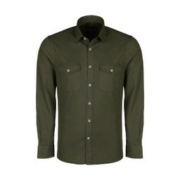 خرید پیراهن کتان دو جیب در دار مردانه. قیمت پیراهن پاتن جامه. 