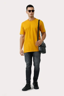 خرید تی شرت آستین کوتاه مردانه. تیشرت ساده مردانه پاتن جامه. قیمت تیشرت بهترین