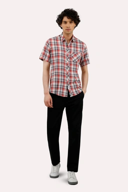 خرید پیراهن آستین کوتاه مردانه از فروشگاه اینترنتی پاتن جامه. قیمت پیراهن مردانه پاتن جامه.