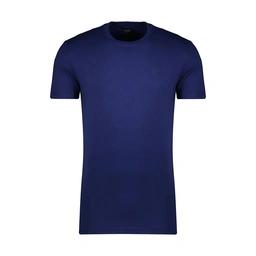 تی شرت آستین کوتاه مردانه مدل ساده آبی نفتی از فروشگاه آنلاین پاتن جامه. 