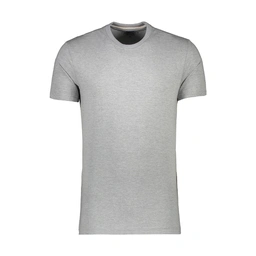 تیشرت آستین کوتاه ملانژ ساده پاتن جامه. خرید از فروشگاه آنلاین پاتن جامه. 