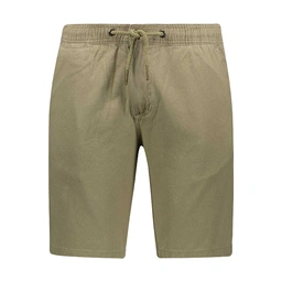 شلوارک کتان رنگ نخودی مردانه مدل پاتن جامه / قیمت شلوارک مردانه فروشگاه انلاین پاتن جامه 