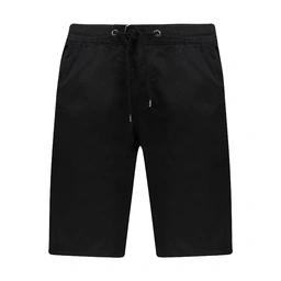 شلوارک کتان مشکی مردانه مدل پاتن جامه / قیمت شلوارک مردانه فروشگاه انلاین پاتن جامه 