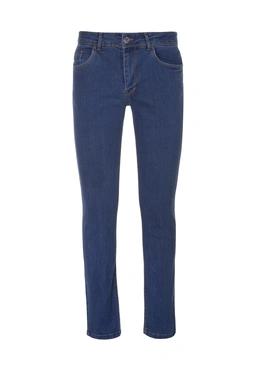 خرید شلوار جین جذب مردانه ، شلوار جیت فیت رنک آبی تیره کشی. 