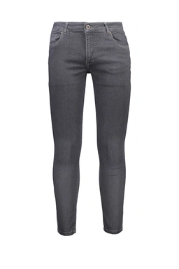 خرید شلوار جین جذب مردانه پاتن جامه. شلوار جین طوسی با قیمت مناسب و کیفیت بالا. شلوار جین جذب کش دار