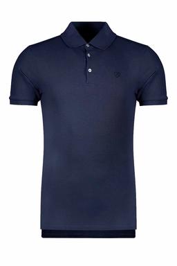 خرید پولوشرت استین کوتاه مردانه رنگ سرمه ای پاتن جامه.قیمت پولوشرت استین کوتاه مردانه پاتن جامه 