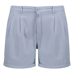 شلوارک کتان زنانه مدل کوتاه رنگ آبی روشن از برند پاتن جامه خرید آنلاین و راحت  با ارسال رایگان. 