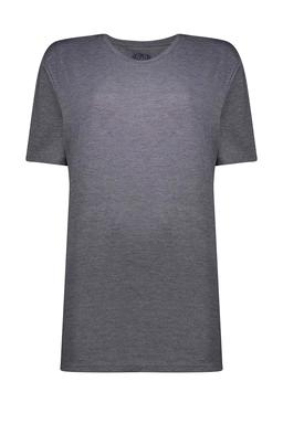 تیشرت بسیک آستین کوتاه مردانه از برند پاتن جامه رنگ طوسی