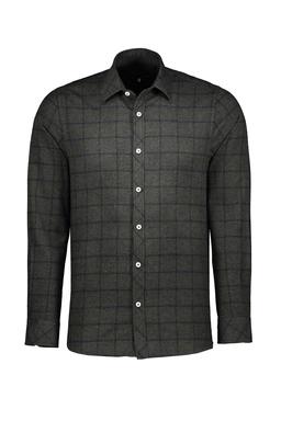 پیراهن پشمی آستین بلند مردانه استایل رگولار از برند پاتن جامه خرید با ارسال در سریعترین زمان.