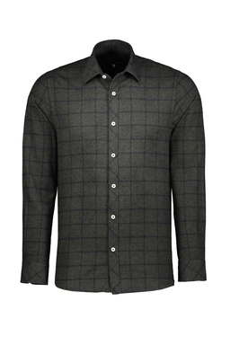 پیراهن پشمی آستین بلند مردانه استایل رگولار از برند پاتن جامه خرید با ارسال در سریعترین زمان.