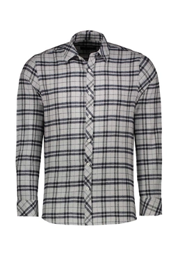 پیراهن کرکی آستین بلند مردانه استایل رگولار از برند پاتن جامه خرید با ارسال در سریعترین زمان.