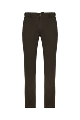 شلوار کتان مردانه رنگ قهوه ای از برند پاتن جامه خرید آسان و ارسال رایگان شلوار کتان راسته. 