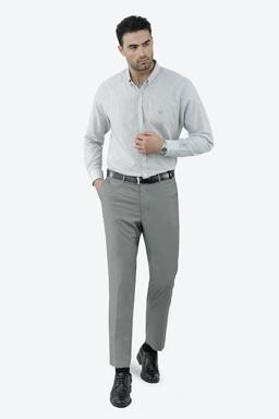 پیراهن آستین بلند رگولار مردانه طرح راه راه ، پیراهن برند پاتن جامه ارسال رایگان. 