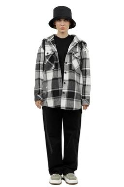 پیراهن کلاهدار بلند زنانه ، خرید پیراهن پشمی کرکی زنانه طرح چهارخانه ارسال سریع و رایگان. 