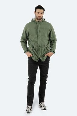 کاپشن ضخیم سبز روشن  ، بلند داخل کرکی بسیار گرم مناسب زمستان.