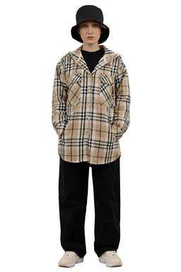 پیراهن کلاهدار بلند زنانه ، خرید پیراهن پشمی کرکی زنانه طرح چهارخانه ارسال سریع و رایگان. 