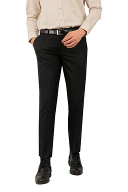 شلوار پارچه ای مردانه استایل راسته ، شلوار پارچه ای اداری رسمی رنگ مشکی خرید آنلاین و ارسال رای