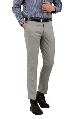 شلوار پارچه ای مردانه استایل راسته ، شلوار پارچه ای اداری رسمی رنگ طوسی خرید آنلاین و ارسال رای