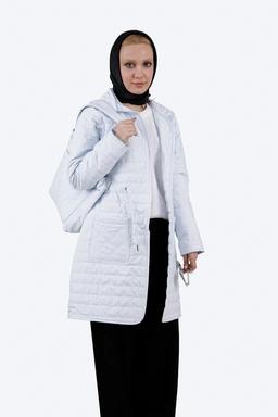 پافر شمعی همراه با کیف همرنگ ، ژیله کلاهدار بدون آستین زنانه ، ارسال رایگان و سریع. 