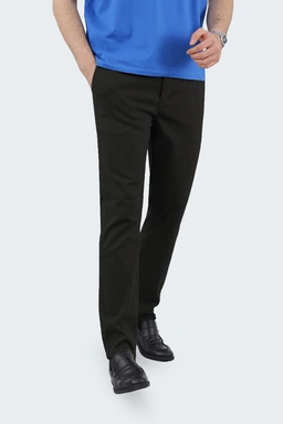 شلوار کتان مردانه مدل جذب با فاق متوسط ، شلوار مشکی، خرید آنلاین شلوار کتان ارسال رایگان. 