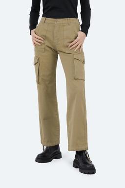 شلوار کتان زنانه 5 جیب ، رنگ شتری ، مدل بگی دمپا کشدار ، ارسال سریع و رایگان. 